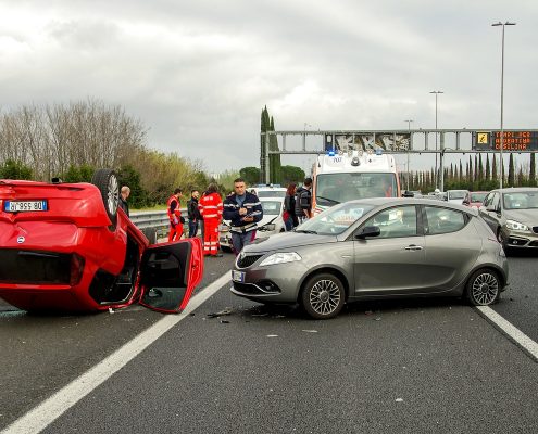 perito en un accidente de tráfico