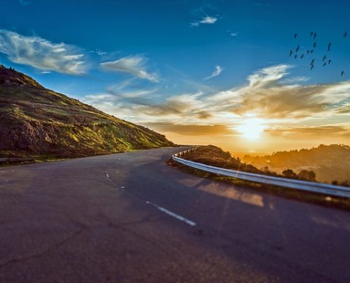 carretera de montaña